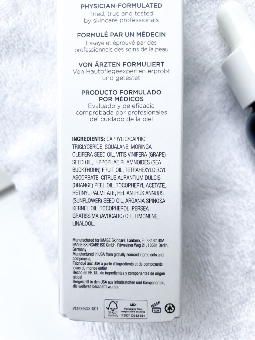 IMAGE SKINCARE, VITAL C HYDRATING FACIAL OIL